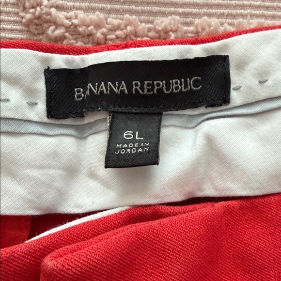 Bright Red Straight-Leg Pants - Picture 3 of 4